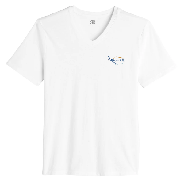 T-Shirt homme col V